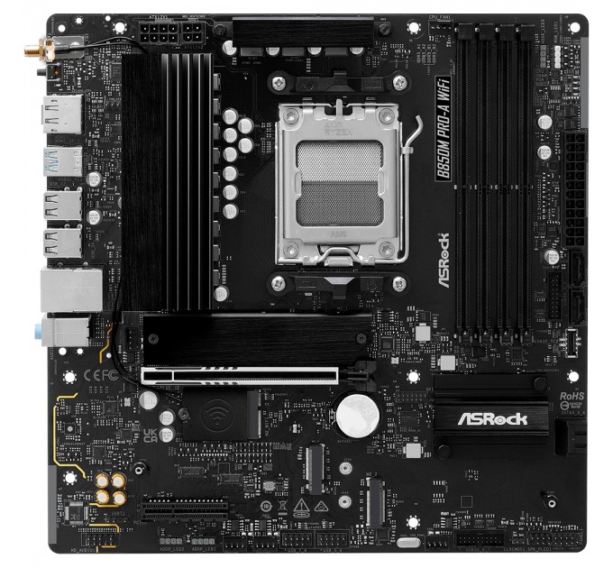 ASRock Материнська плата ASRock B850M Pro-A WiFi Socket AM5