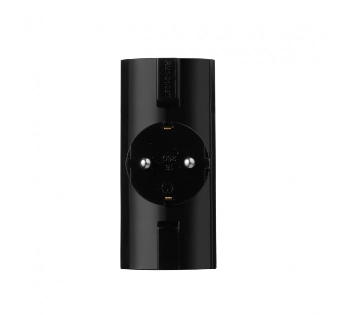 2E Мережевий адаптер 2E 3xТип F, 16A, чорний (2E-AD0103BK)