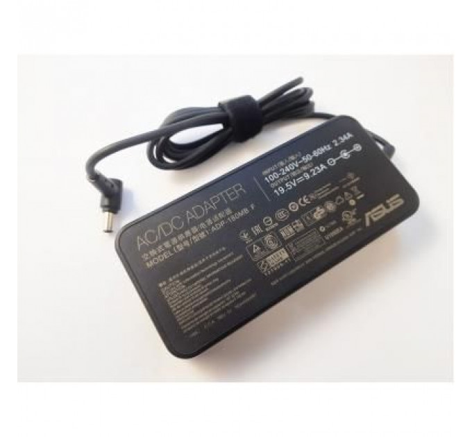 Блок живлення до ноутбуку ASUS 180W 19.5V, 9.23A, роз'єм 6.0/3.7 (pin inside), Slim-корпус (ADP-180MB / A40298)
