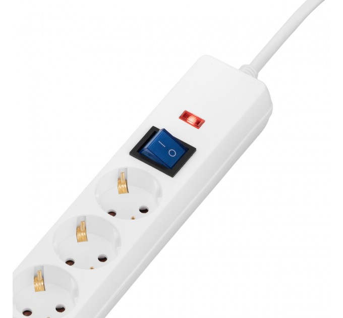 2E Мережевий фільтр 2E 5хSchuko, 3 м (2E-SP515OSM3WH)