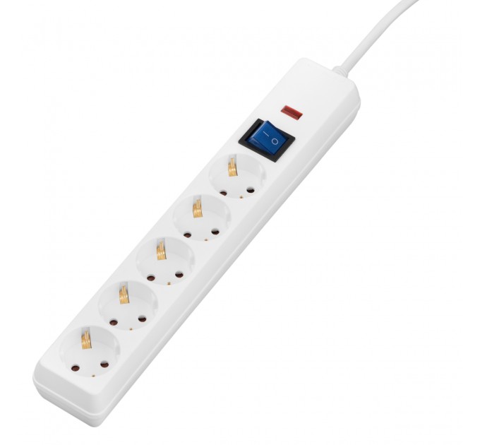 2E Мережевий фільтр 2E 5хSchuko, 3 м (2E-SP515OSM3WH)