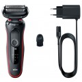 Braun Електробритва Braun Series 5 51-R1000s Black/Red