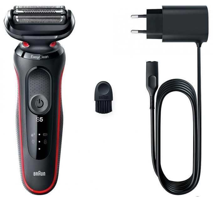 Braun Електробритва Braun Series 5 51-R1000s Black/Red
