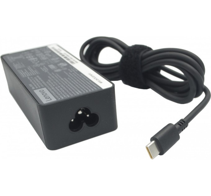 Lenovo Блок живлення Lenovo 20V 65W 3.25A USB Type-C + каб. живл. (ADLX65YCC3D)
