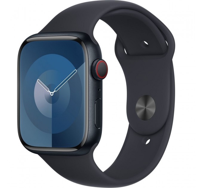Apple Ремінець Apple Sport Band для Apple Watch 45mm (M/L) Midnight (MT3F3)