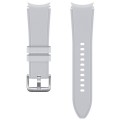 Samsung Ремінець Samsung Ridge Sport Band для Samsung Galaxy (20mm, S/M) / Watch 4 / Watch 5 / Watch 6 Silver (ET-SFR88SSEGRU) OEM