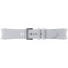 Samsung Ремінець Samsung Ridge Sport Band для Samsung Galaxy (20mm, S/M) / Watch 4 / Watch 5 / Watch 6 Silver (ET-SFR88SSEGRU) OEM