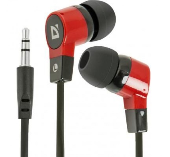 Навушники Defender Basic 619 Black-Red (63619)