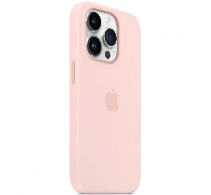 Apple Чохол-накладка Apple Silicone Case with MagSafe для Apple iPhone 14 Pro Max Chalk Pink (MPTT3)