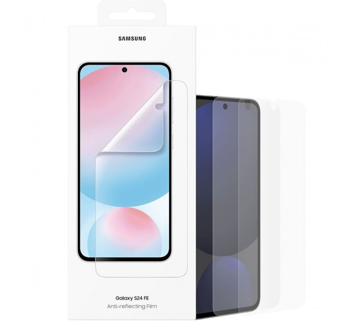 Samsung Захисна плівка Samsung Anti-Reflecting Screen Protector для Samsung Galaxy S24 FE SM-S721 (2 Pack) (EF-US721CTEGWW)