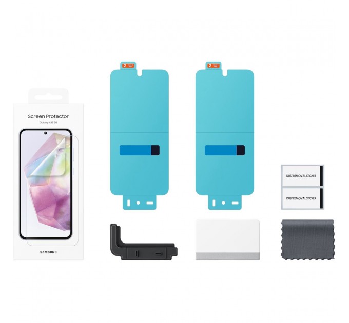 Samsung Захисна плівка Samsung Screen Protector для Samsung Galaxy A35 SM-A356 (2 Pack) (EF-UA356CTEGWW)