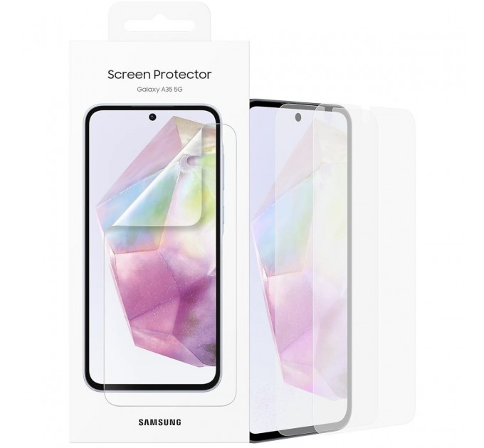 Samsung Захисна плівка Samsung Screen Protector для Samsung Galaxy A35 SM-A356 (2 Pack) (EF-UA356CTEGWW)