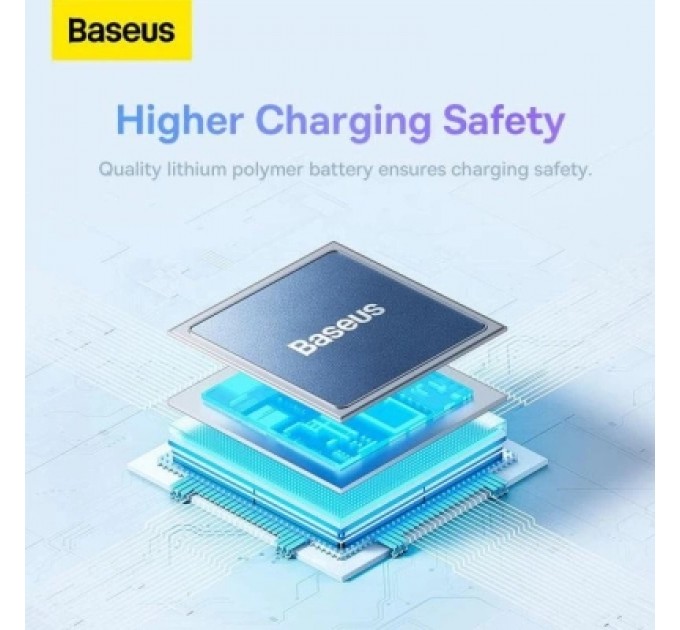 Baseus Батарея універсальна Baseus Airpow 30000mAh 20W PD/3.0, QC/3.0, black (PPQD090101)