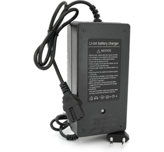 Voltronic Мережевий зарядний пристрій для АКБ Voltronic LiFePo4 36V(43.8V), 12S, 4A (YT-3640-43840C13)