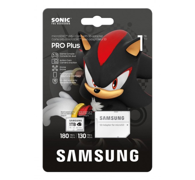 Samsung Карта пам’яті MICRO SDXC PRO+ 1TB W/A MB-MD1T0SA/LC1 SAMSUNG