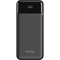 Батарея універсальна Sigma X-power SI30A4QL 30000mAh, PD/20W, QC22.5W, LED, cable 20w, black (4827798787311)