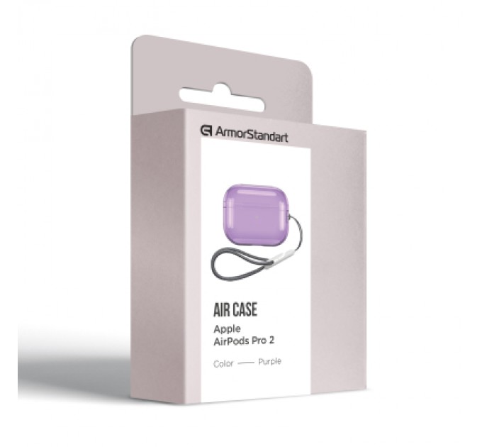 Armorstandart Чохол для навушників Armorstandart Air для Apple Airpods Pro 2 Purple (ARM85335) (ARM85335)