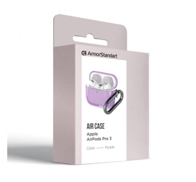 Armorstandart Чохол для навушників Armorstandart Air для Apple Airpods Pro 3 Purple (ARM88269) (ARM88269)