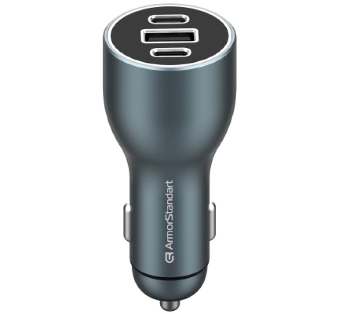 Armorstandart Зарядний пристрій Armorstandart Resolute Power ASPP-21 120W 2xUSB-C, 1xUSB-A (ARM70026)