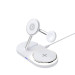 Armorstandart Зарядний пристрій Armorstandart Wireless Charging H101 3 in 1 Magnetic White (ARM78102)