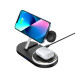 Armorstandart Зарядний пристрій Armorstandart Wireless Charging H102 3 in 1 Magnetic Black (ARM78103)