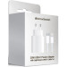 Armorstandart Зарядний пристрій Armorstandart AMHJ83 20W USB-C White + cable USB-C to Lightning (ARM77724)