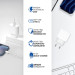 Armorstandart Зарядний пристрій Armorstandart AMHJ83 20W USB-C White + cable USB-C to Lightning (ARM77724)