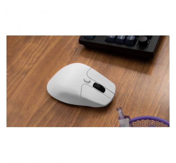 Keychron Мишка Keychron M6 Wireless/Bluetooth/USB White (M6-A3)