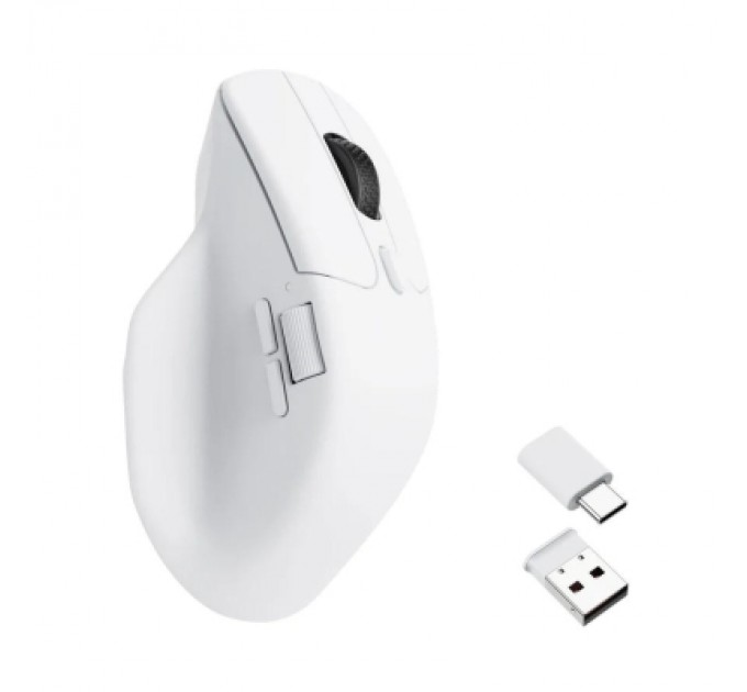 Keychron Мишка Keychron M6 Wireless/Bluetooth/USB White (M6-A3)