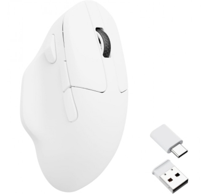 Keychron Мишка Keychron M7 Wireless/Bluetooth/USB White (M7-A3)