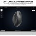 Keychron Мишка Keychron M7 Wireless/Bluetooth/USB White (M7-A3)