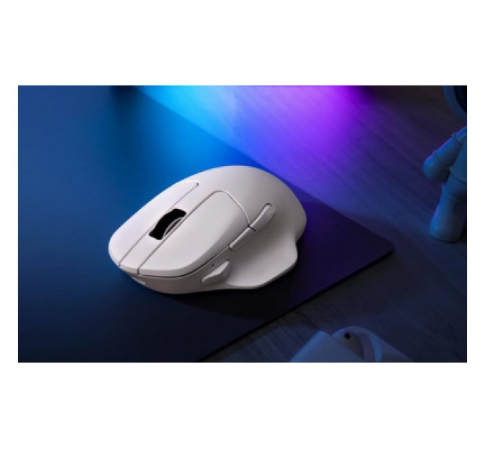 Keychron Мишка Keychron M7 Wireless/Bluetooth/USB White (M7-A3)