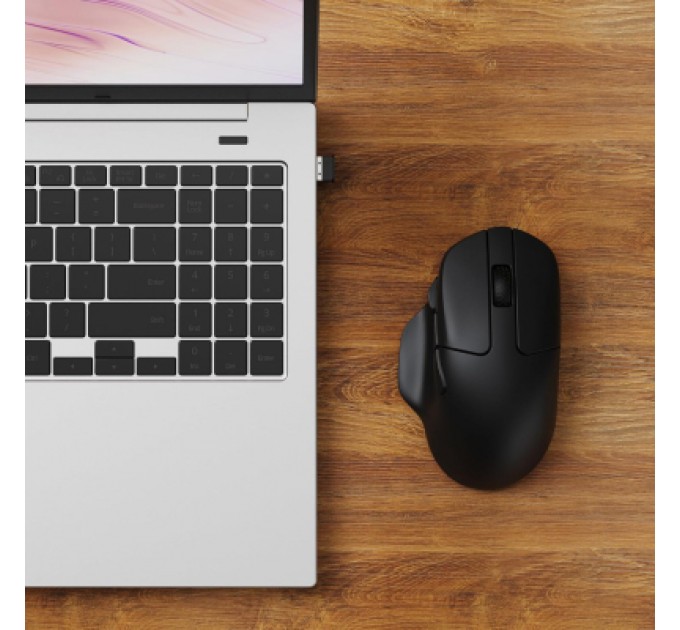 Keychron Мишка Keychron M7 Wireless/Bluetooth/USB Black (M7-A1)
