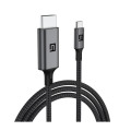 Armorstandart Кабель мультимедійний USB-C to HDMI 2.0m 4K60Hz black Armorstandart (ARM76891)