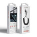 Armorstandart Дата кабель USB 2.0 AM to Lightning 1.0m Spiral 2.4A black Armorstandart (ARM75391)
