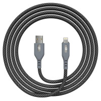 Дата кабель USB 2.0 AM to Lightning 1.0m Magnetic 2A black Armorstandart (ARM75508)
