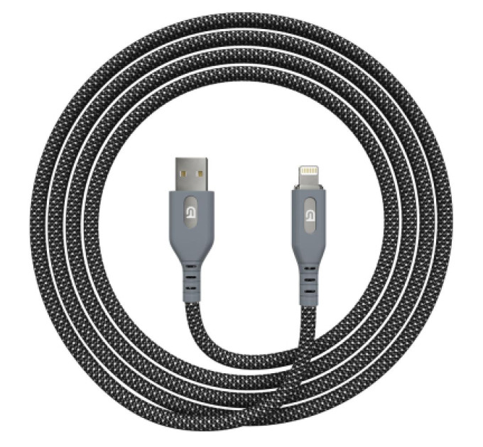 Armorstandart Дата кабель USB 2.0 AM to Lightning 1.0m Magnetic 2A black Armorstandart (ARM75508)