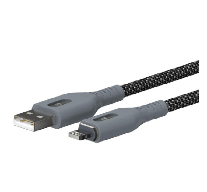 Armorstandart Дата кабель USB 2.0 AM to Lightning 1.0m Magnetic 2A black Armorstandart (ARM75508)