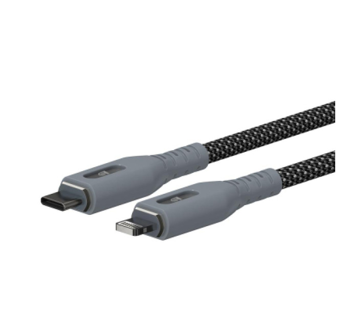 Armorstandart Дата кабель USB-C to Lightning 1.0m Magnetic 27W black Armorstandart (ARM75512)