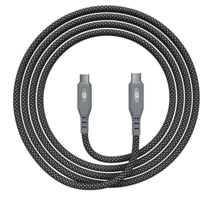 Armorstandart Дата кабель USB-C to USB-C 1.0m Magnetic 60W Black Armorstandart (ARM75513)