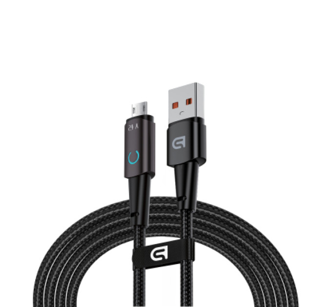 Armorstandart Дата кабель USB 2.0 AM to Micro 5P 1.2m 12W black Armorstandart (ARM75866)