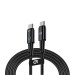 Armorstandart Дата кабель USB-C to USB-C 1.2m Magnetic 100W black Armorstandart (ARM75868)