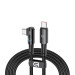 Armorstandart Дата кабель USB-C to USB-C 1.2m 90-degree 100W black Armorstandart (ARM75870)