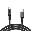 Armorstandart Дата кабель USB-C to USB-C 1.0m PD 100W black-grey Armorstandart (ARM69370)