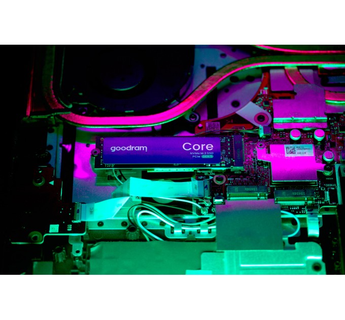 Goodram Накопичувач SSD  500GB Goodram Core M.2 2280 PCIe 5.0 x4 NVMe 3D NAND (SSDR-GRC01-500-80)