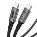 Armorstandart Дата кабель USB-C to USB-C 1.0m USB4 40Gbps 240W 8K60Hz black Armorstandart (ARM81921)