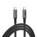 Armorstandart Дата кабель USB-C to USB-C 1.0m USB4 40Gbps 240W 8K60Hz black Armorstandart (ARM81921)