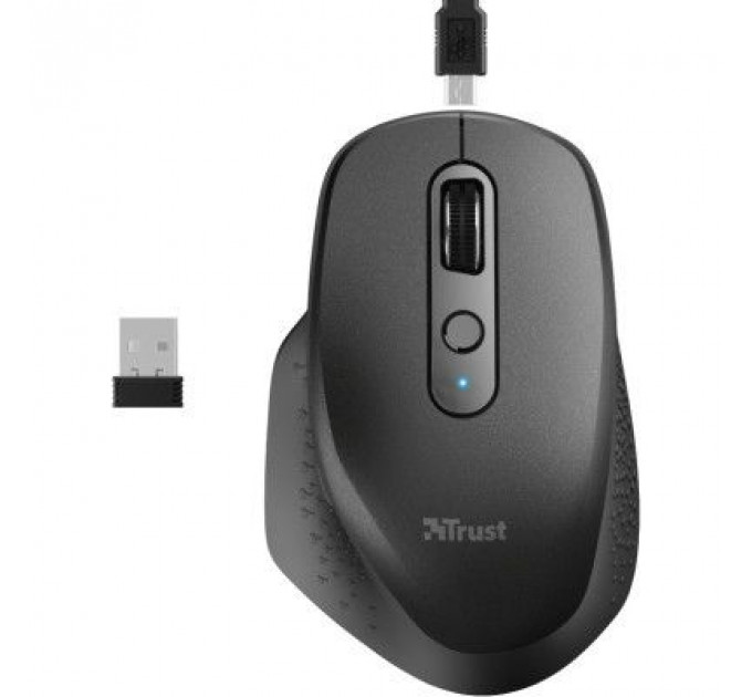 Мишка Trust Ozaa Rechargeable Black (23812)