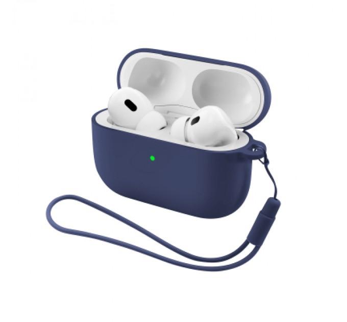 Armorstandart Чохол для навушників Armorstandart Silicone Case для Apple Airpods Pro 3 Dark Blue (ARM88292)