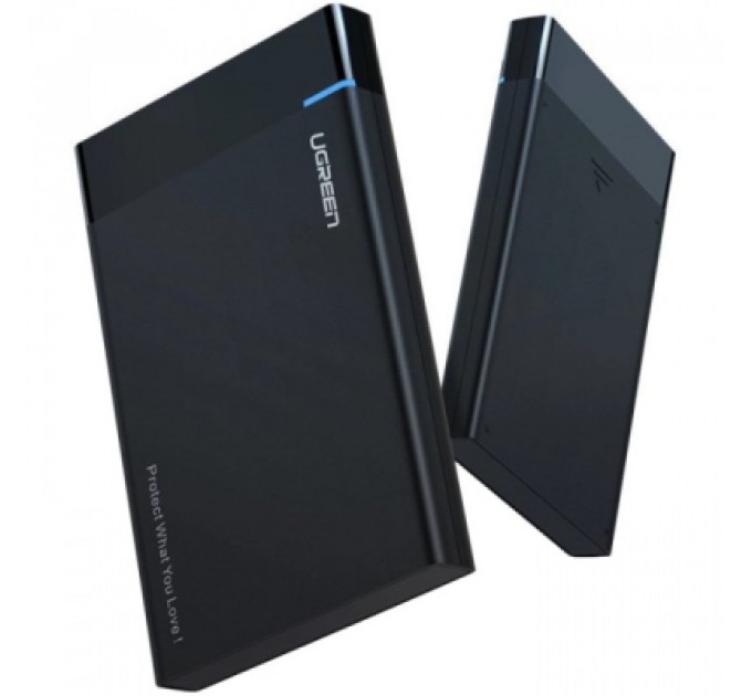 Ugreen Кишеня зовнішня UGREEN USB 3.0 to M.2 SATA SSD US221 black (30848)